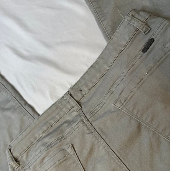 KanCan Jeans Womens Tan Denim Moto Straight Stretch Slim 13/30 - Picture 5 of 8